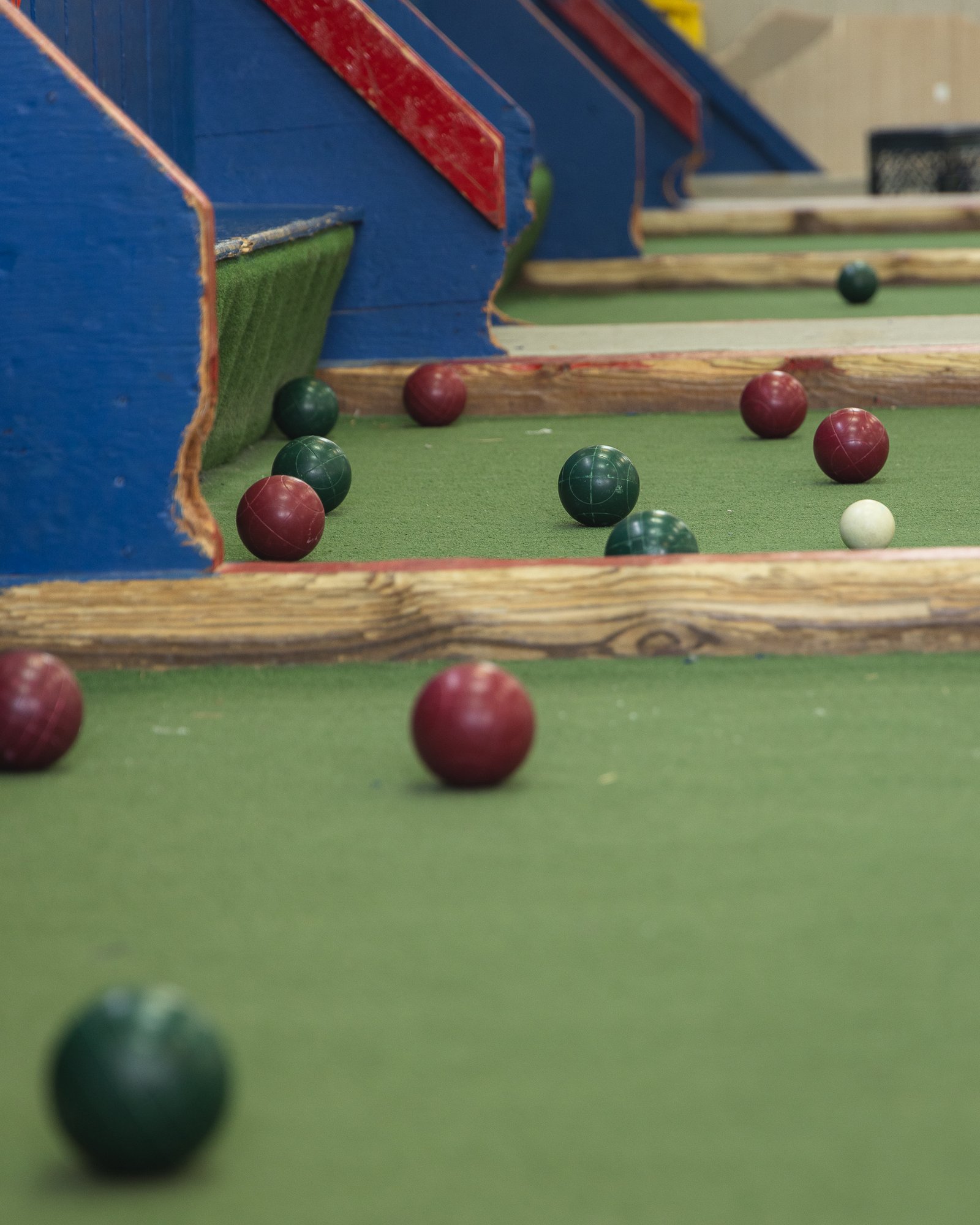 Indoor Bocce Courts (6 Courts)
