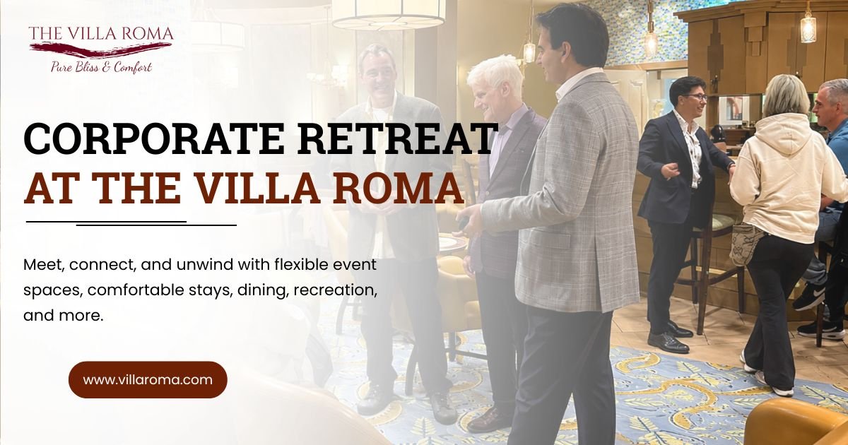 Planning a Corporate Retreat in New York? Consider The Villa Roma