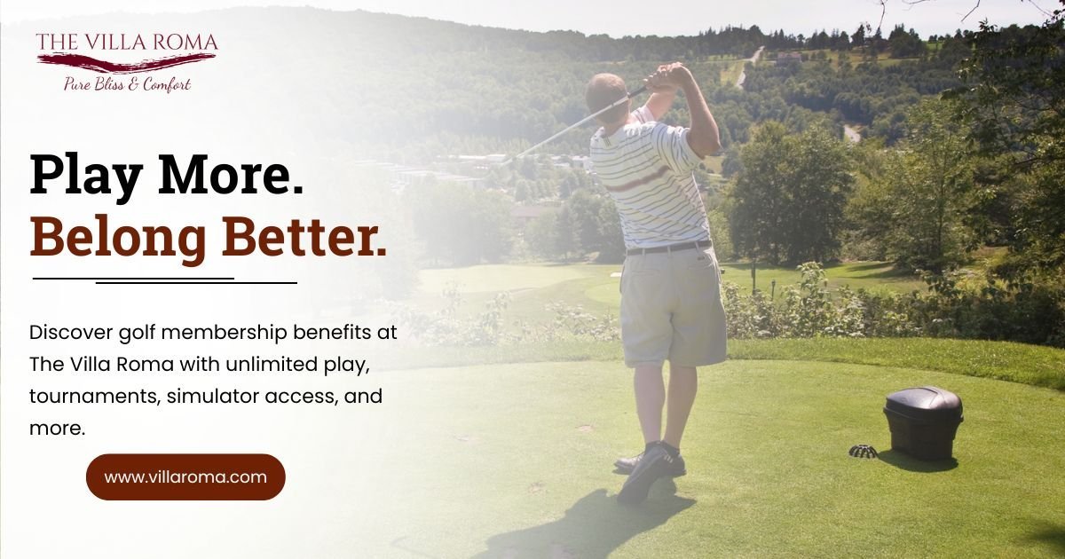 Golf Membership Benefits at The Villa Roma | Catskills, NY 2026
