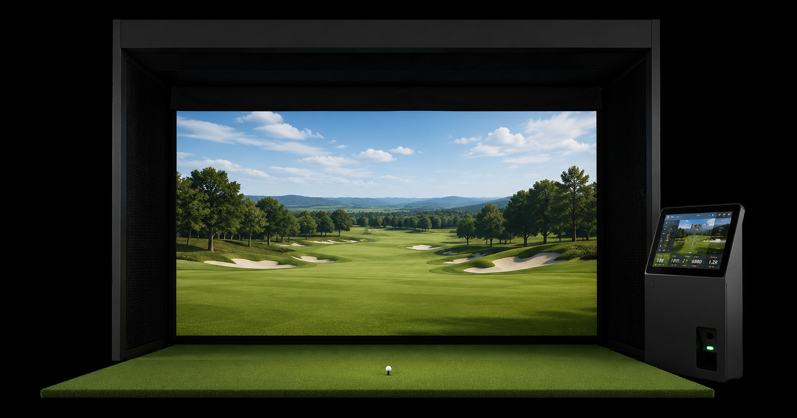 INDOOR GOLF SIMULATOR