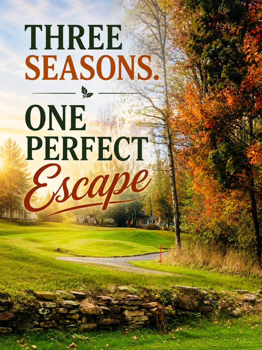 Three Seasons. One Perfect Escape
