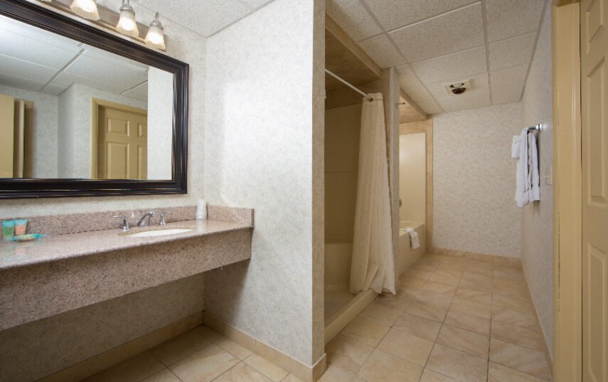 303 Two BDRM efficiency Bathroom 1