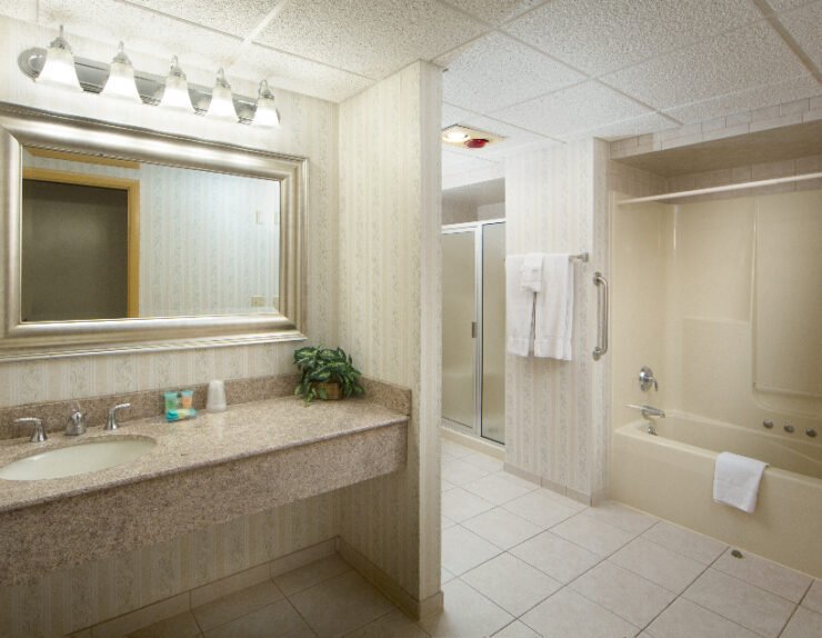 129 Two BDRM Suite Bathroom 1