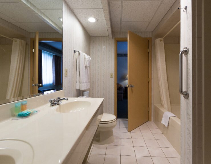 134 One BDRM Suite bathroom 1