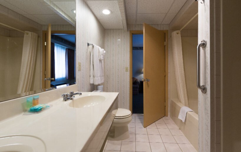 134 One BDRM Suite bathroom 1
