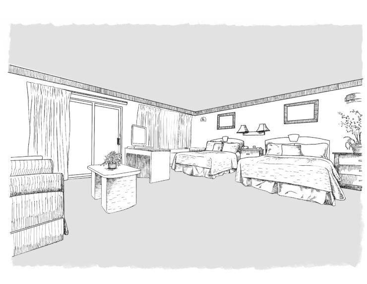 Deluxe bedroom 1