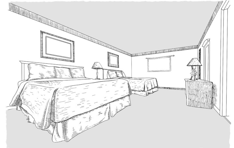 One BDRM Suite Bedroom 1