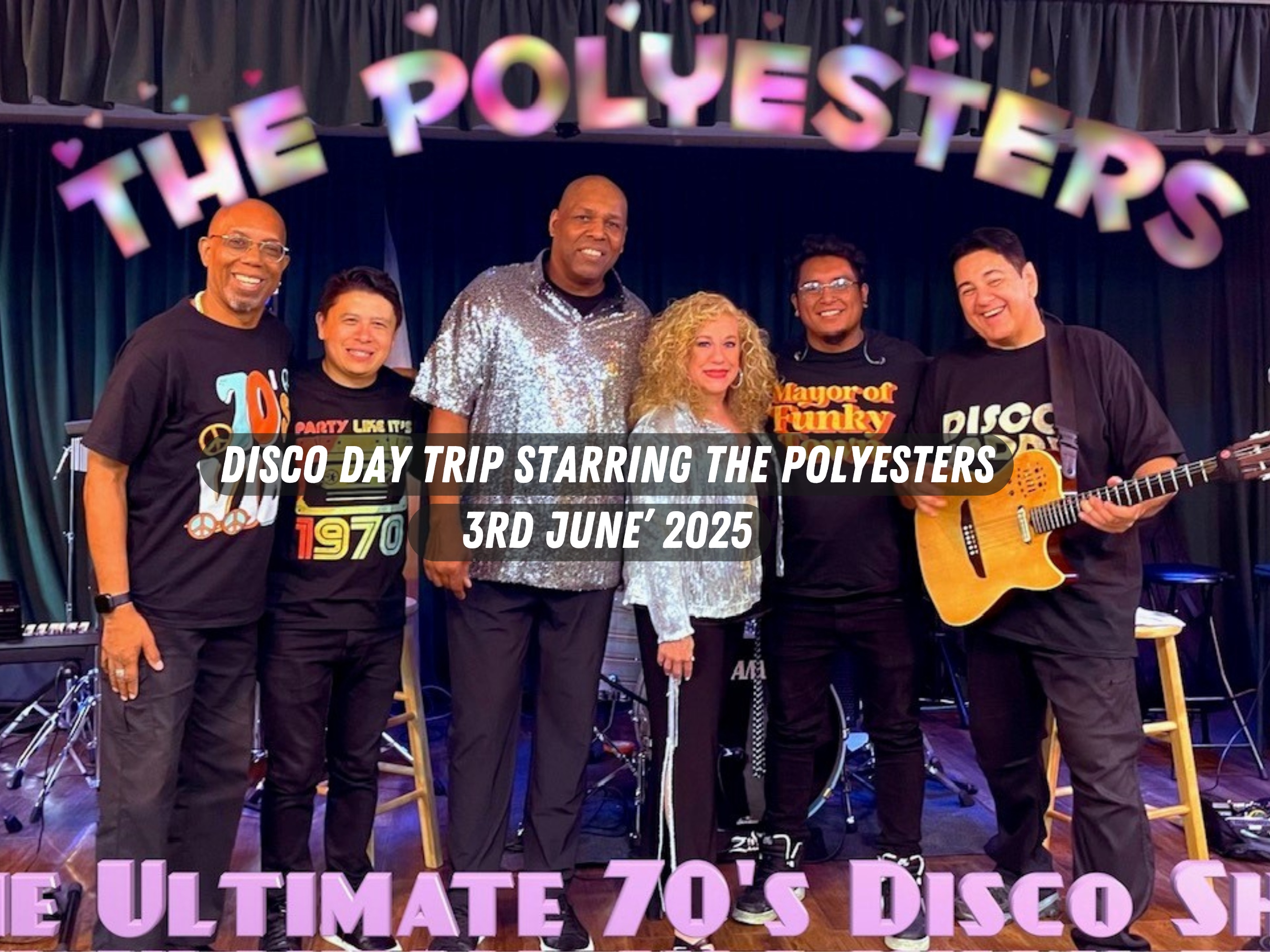 Disco Day Trip starring The Polyesters