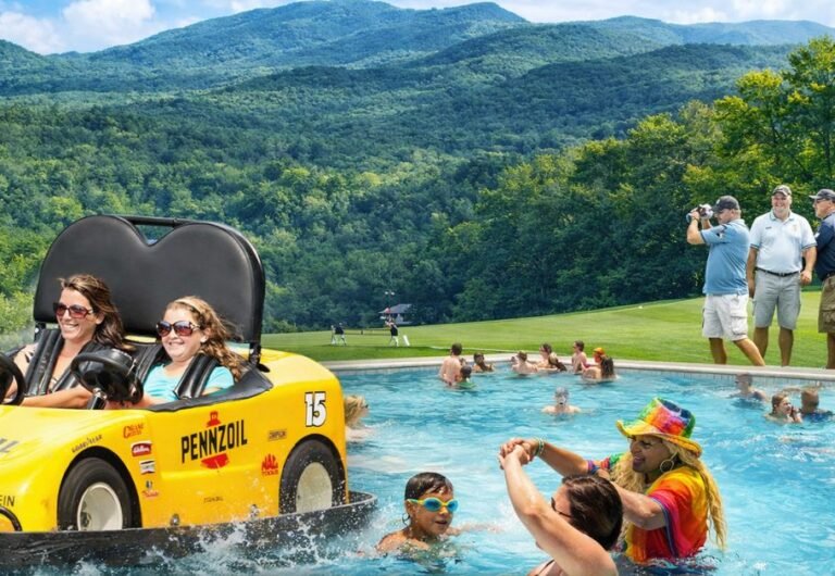 Best summer vacation packages in Catskills 2026 at Villa Roma Resort with pool, go-kart rides, and golf activities