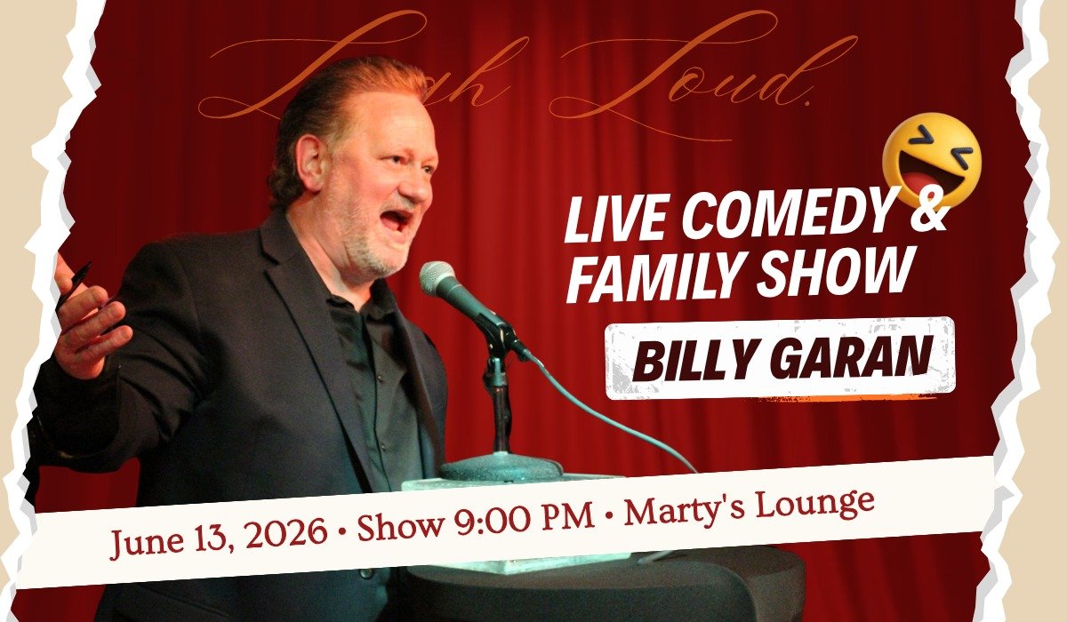 Billy Garan: Live Comedy & Family Show 1 billy garan 13th june web